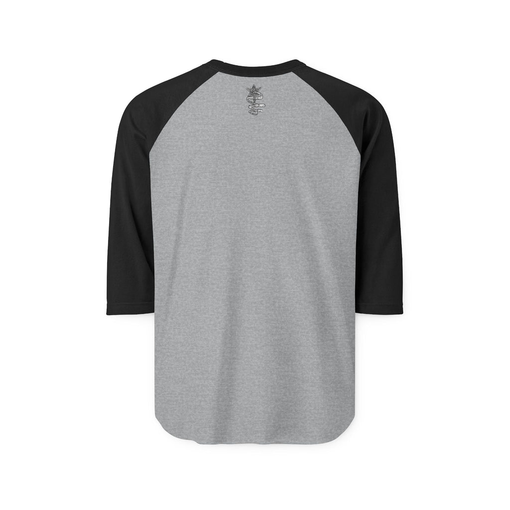 UNHINGEDBrands “DVNT behavior” Baseball Tee