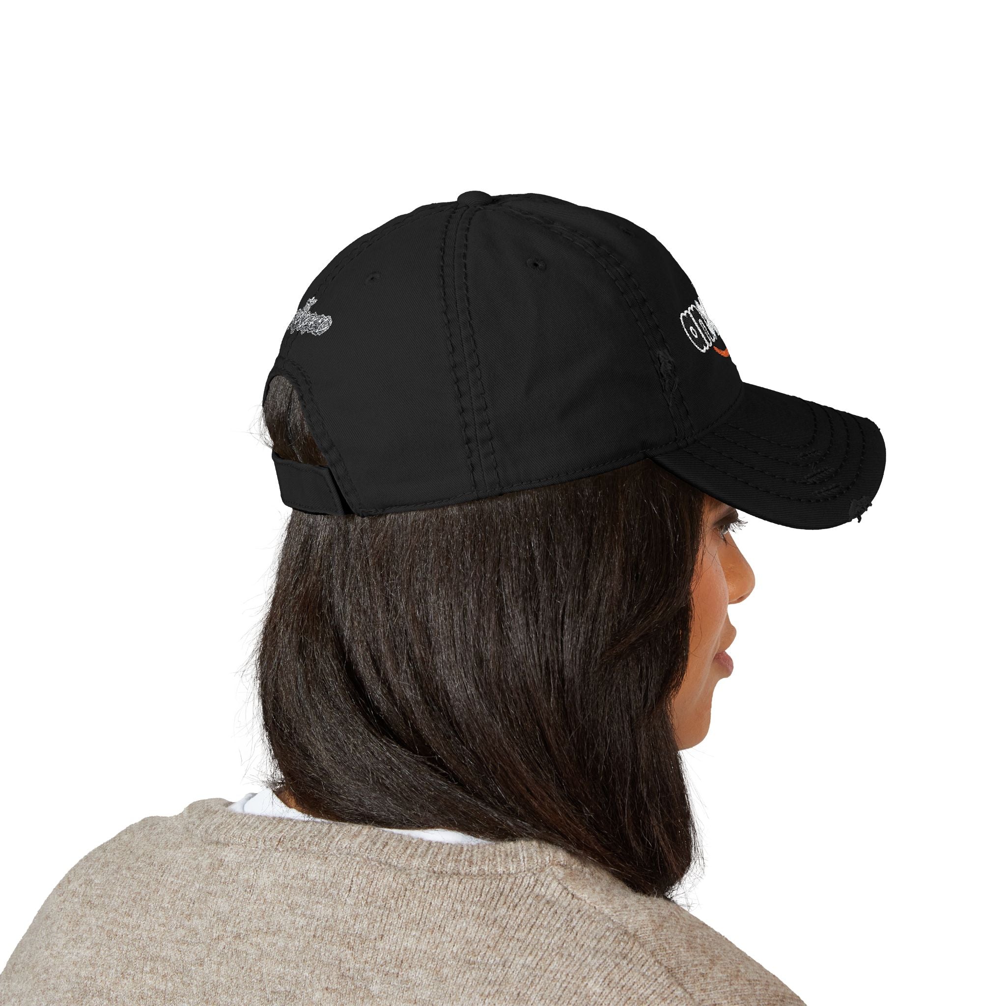 Copy of UNHINGEDBrands “anxiety” Distressed Dad Hat