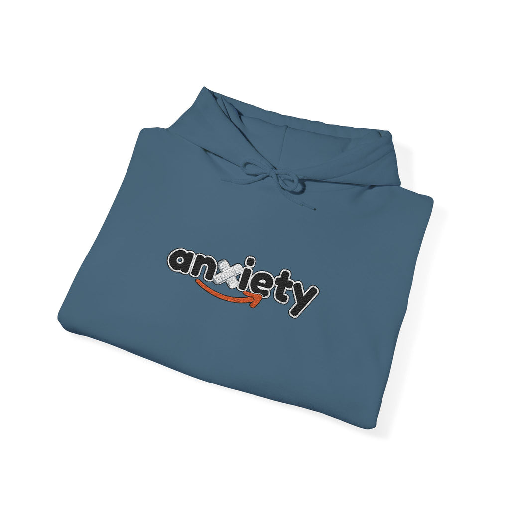 UNHINGEDBrands “anxiety” Pullover Hoodie