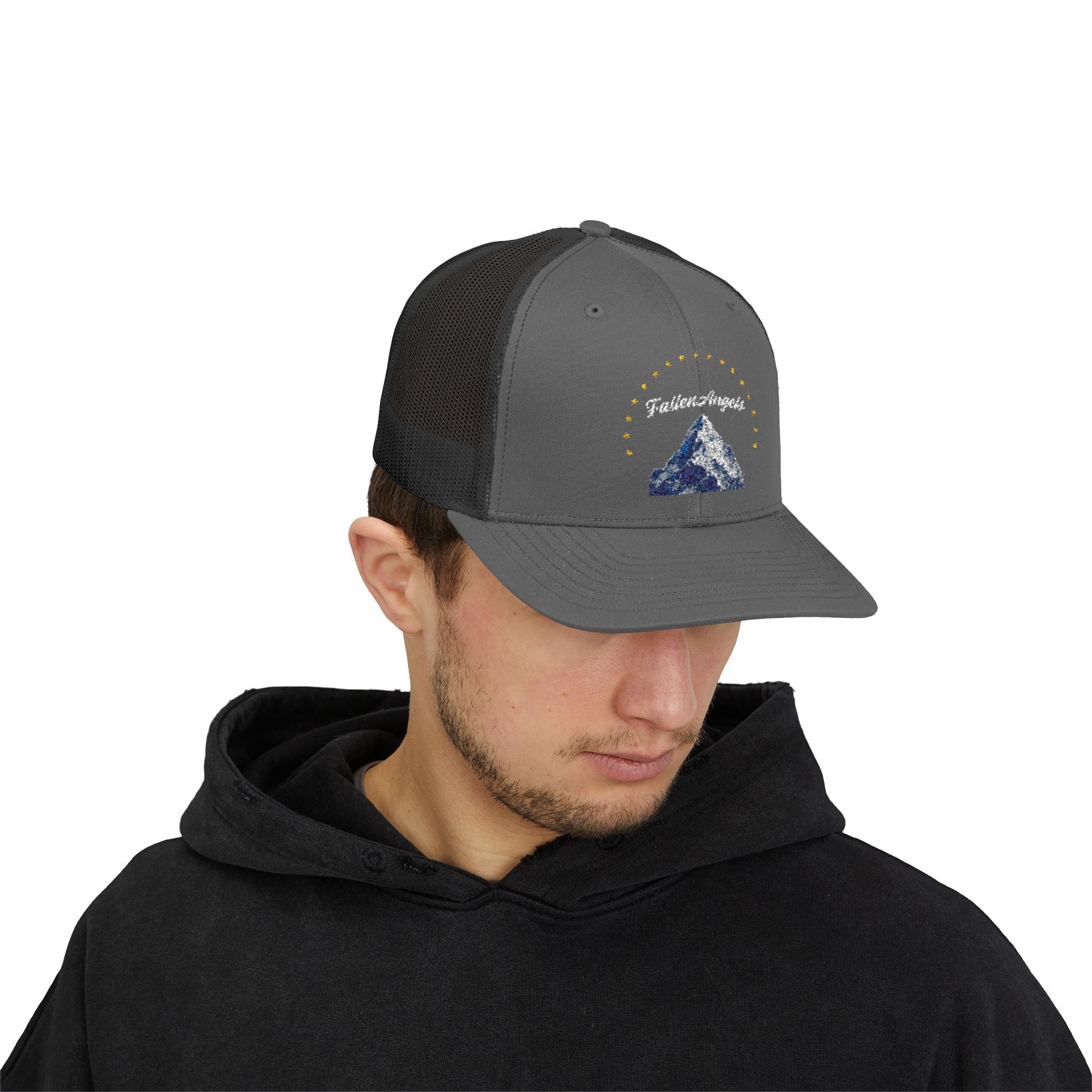 UNHINGEDBrands “Fallen Angels” Trucker Hat