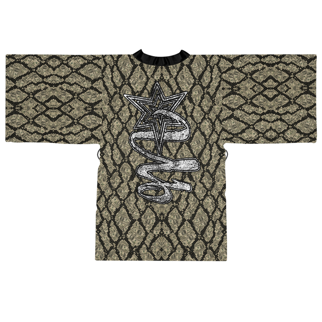 UNHINGEDBrands “Bandaconda” Kimono robe