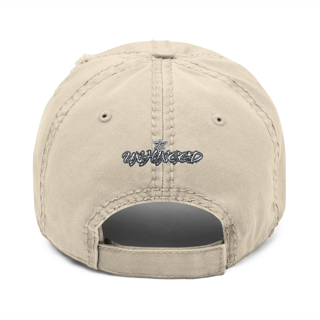 UNHINGEDBrands “FavEx” Distressed Dad Hat