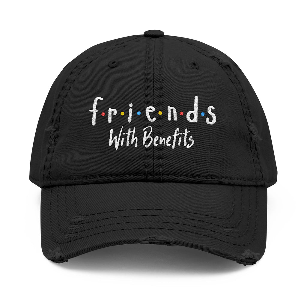 UNHINGEDBrands “friends with benefits” Distressed  Dad Hat