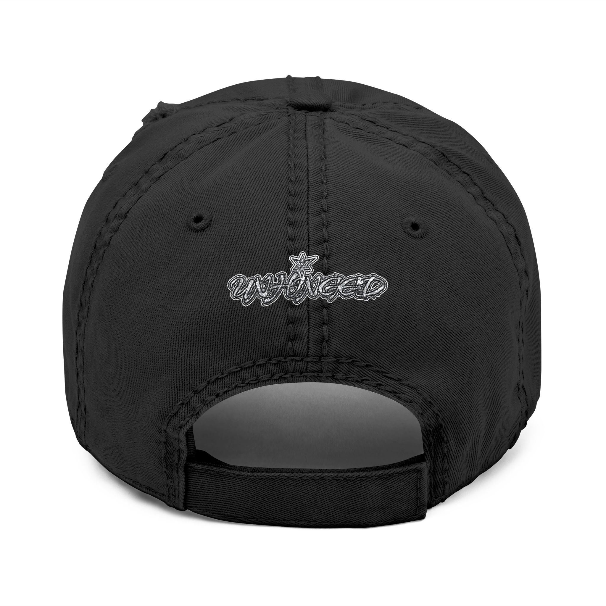 UNHINGEDBrands “Willis” Distressed Dad Hat