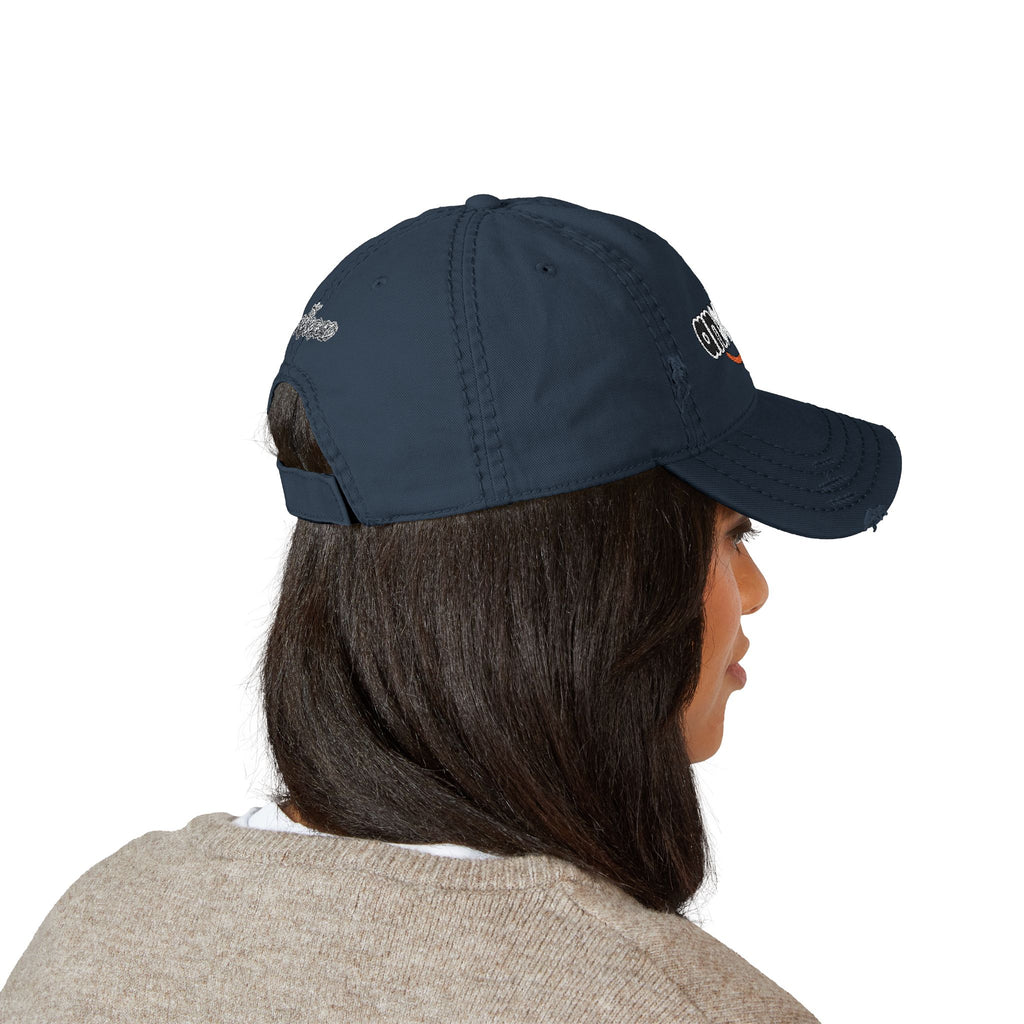 Copy of UNHINGEDBrands “anxiety” Distressed Dad Hat