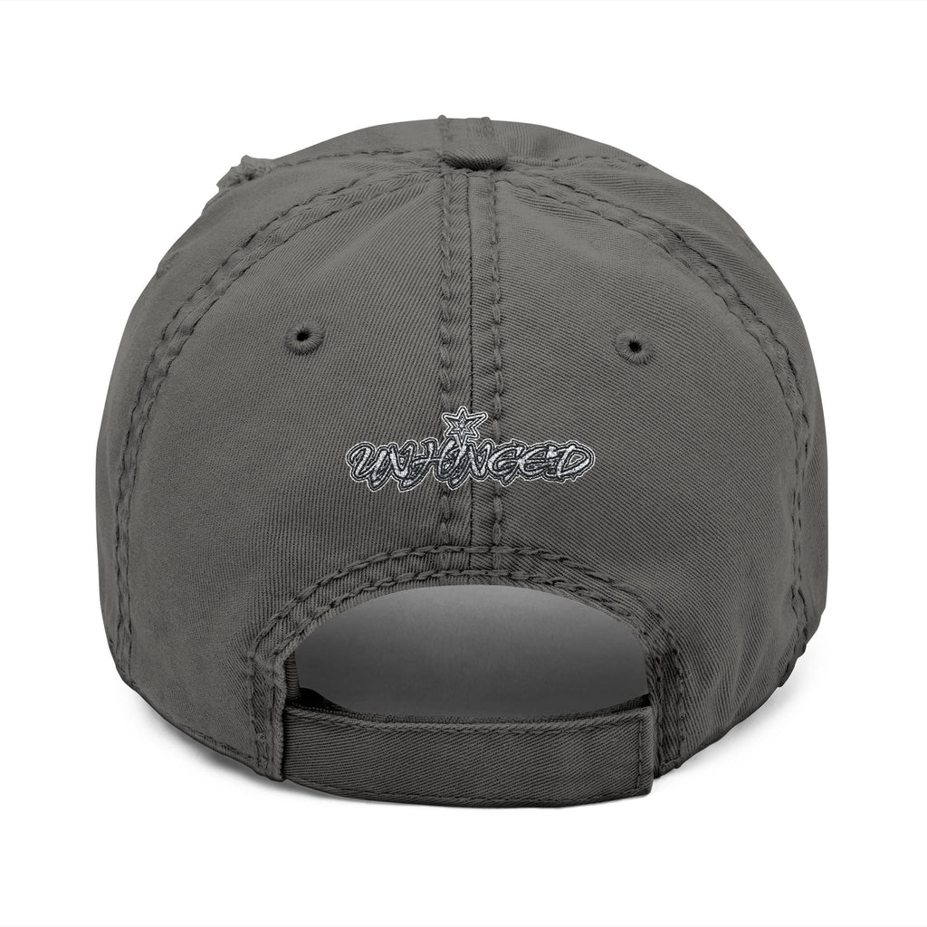 Copy of UNHINGEDBrands “anxiety” Distressed Dad Hat