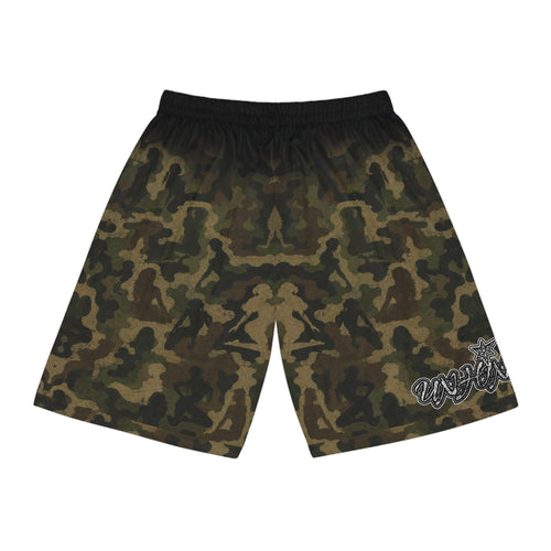 Copy of Camo Graffiti Basketball Shorts — All-Over Print Athletic Shorts