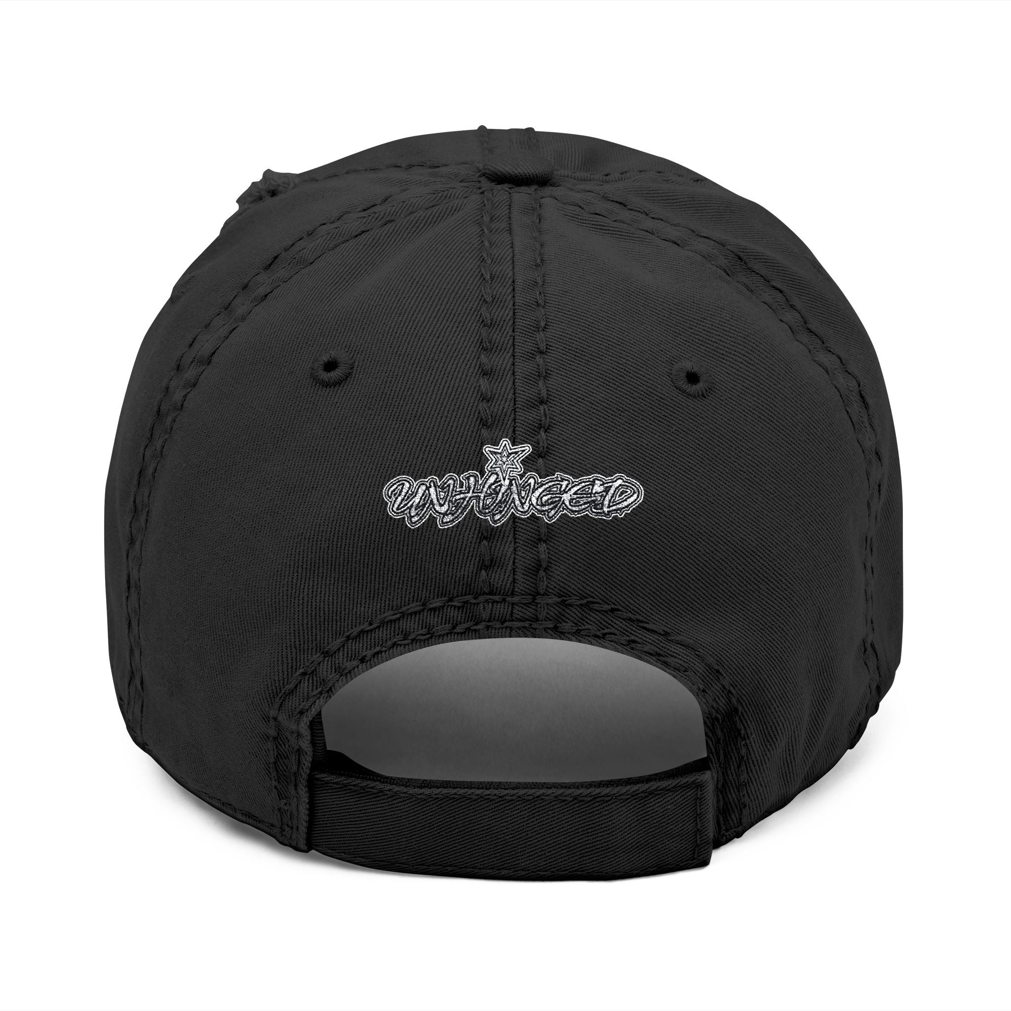 UNHINGEDBrands “FavEx” Distressed Dad Hat
