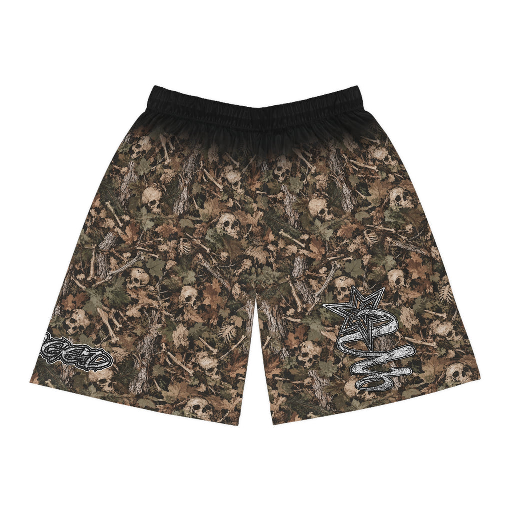 Copy of Camo Graffiti Basketball Shorts — All-Over Print Athletic Shorts