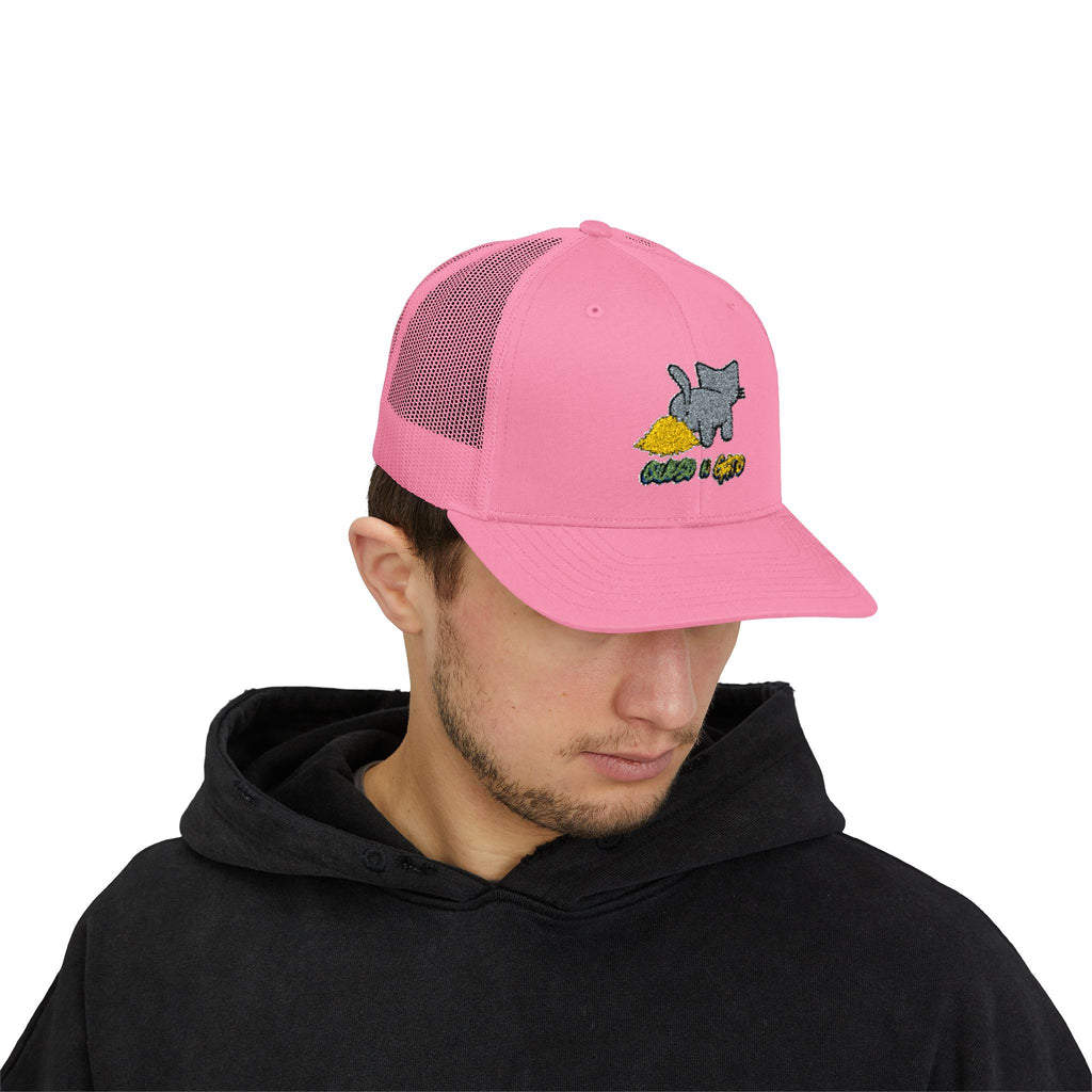 UNHINGEDBrands “Queso N Gato” Trucker Hat
