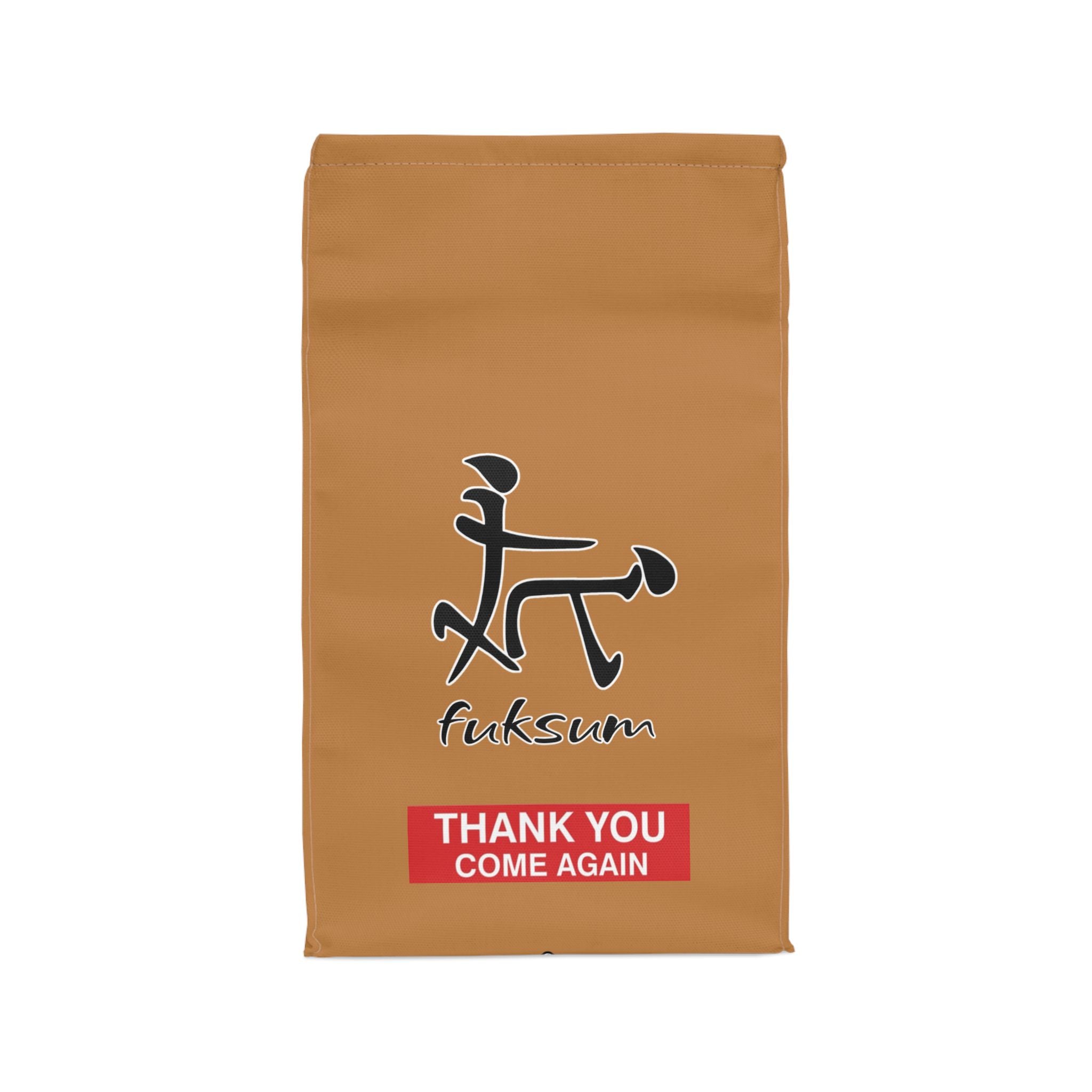 UNHINGEDBrands “Fuksum” insulated lunch bag