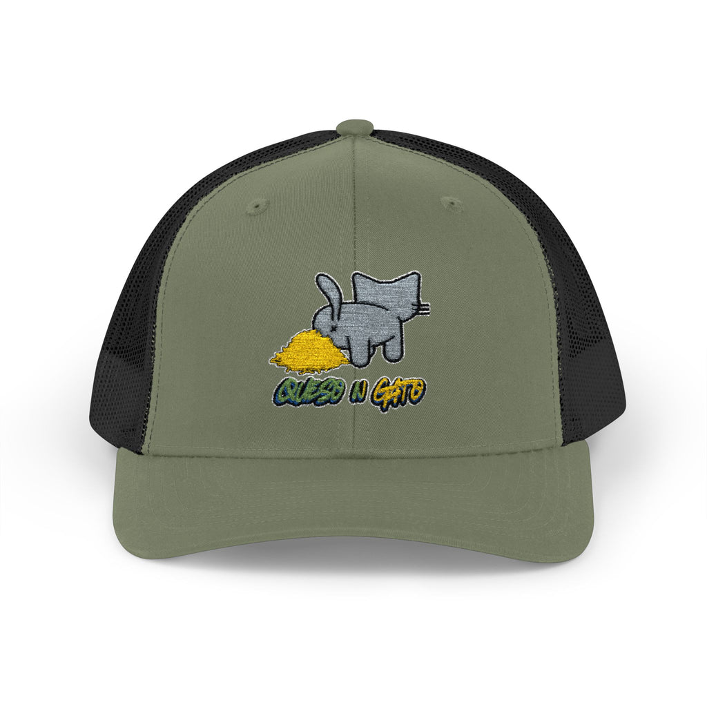UNHINGEDBrands “Queso N Gato” Trucker Hat