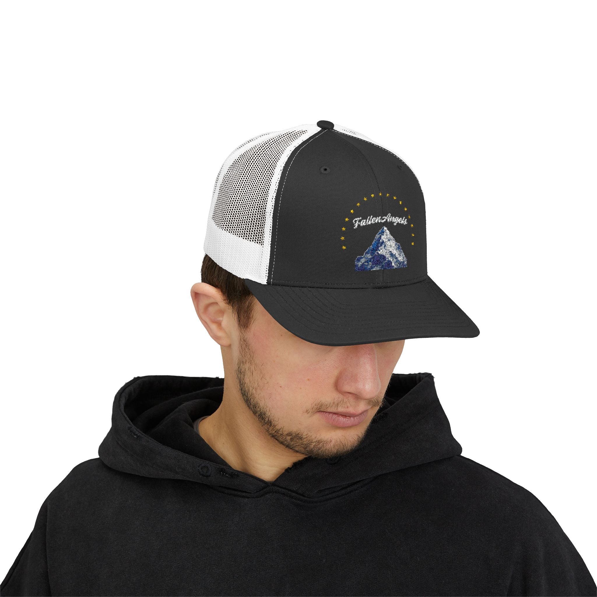 UNHINGEDBrands “Fallen Angels” Trucker Hat