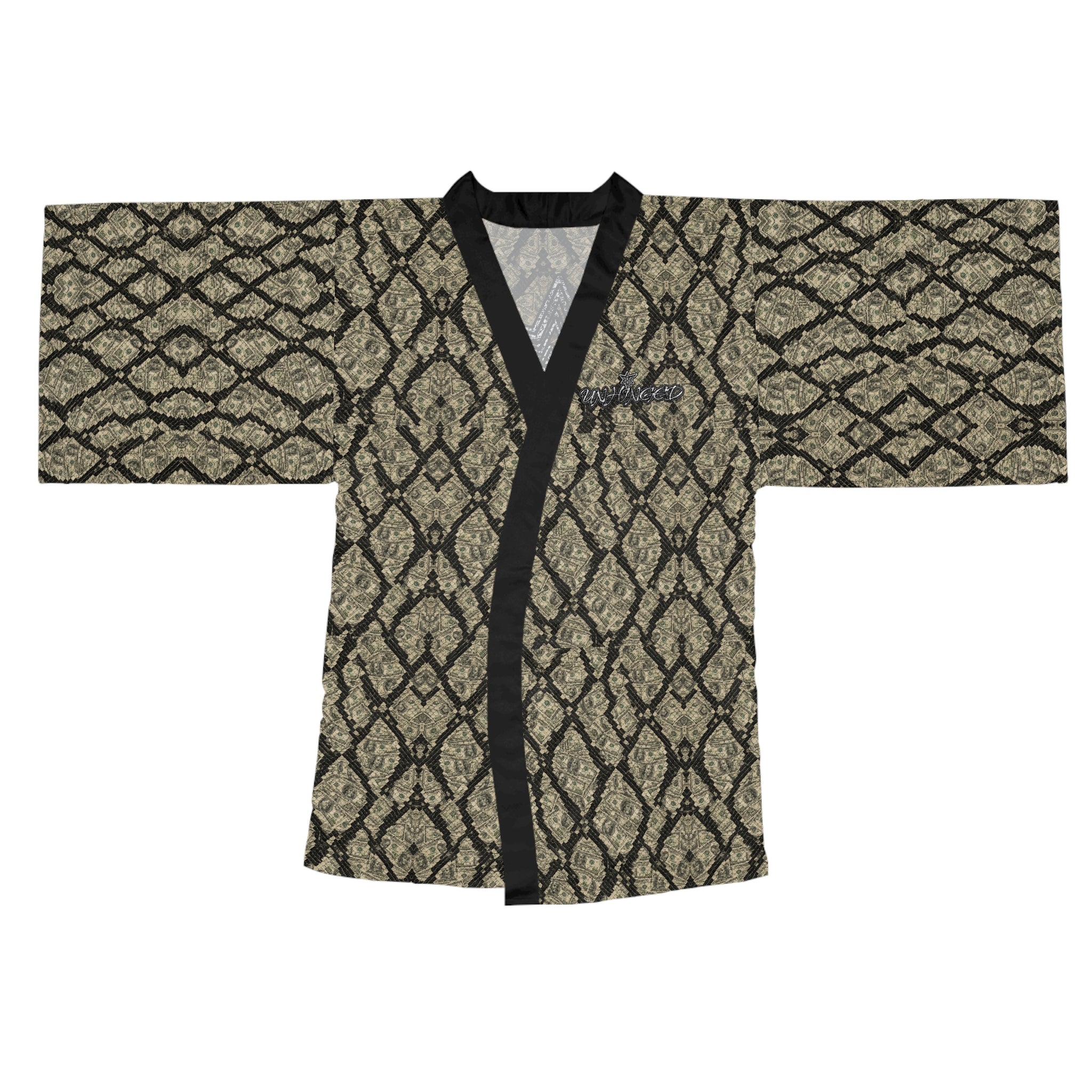 UNHINGEDBrands “Bandaconda” Kimono robe