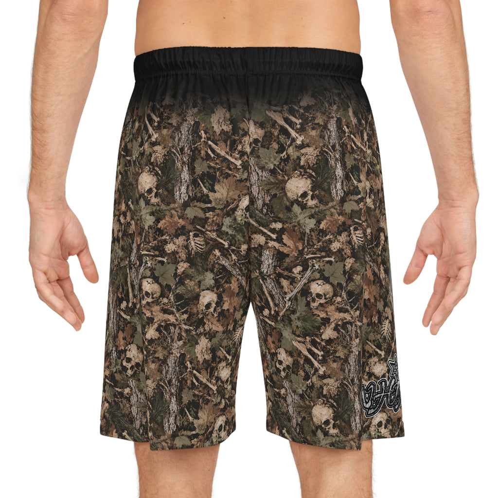 Copy of Camo Graffiti Basketball Shorts — All-Over Print Athletic Shorts