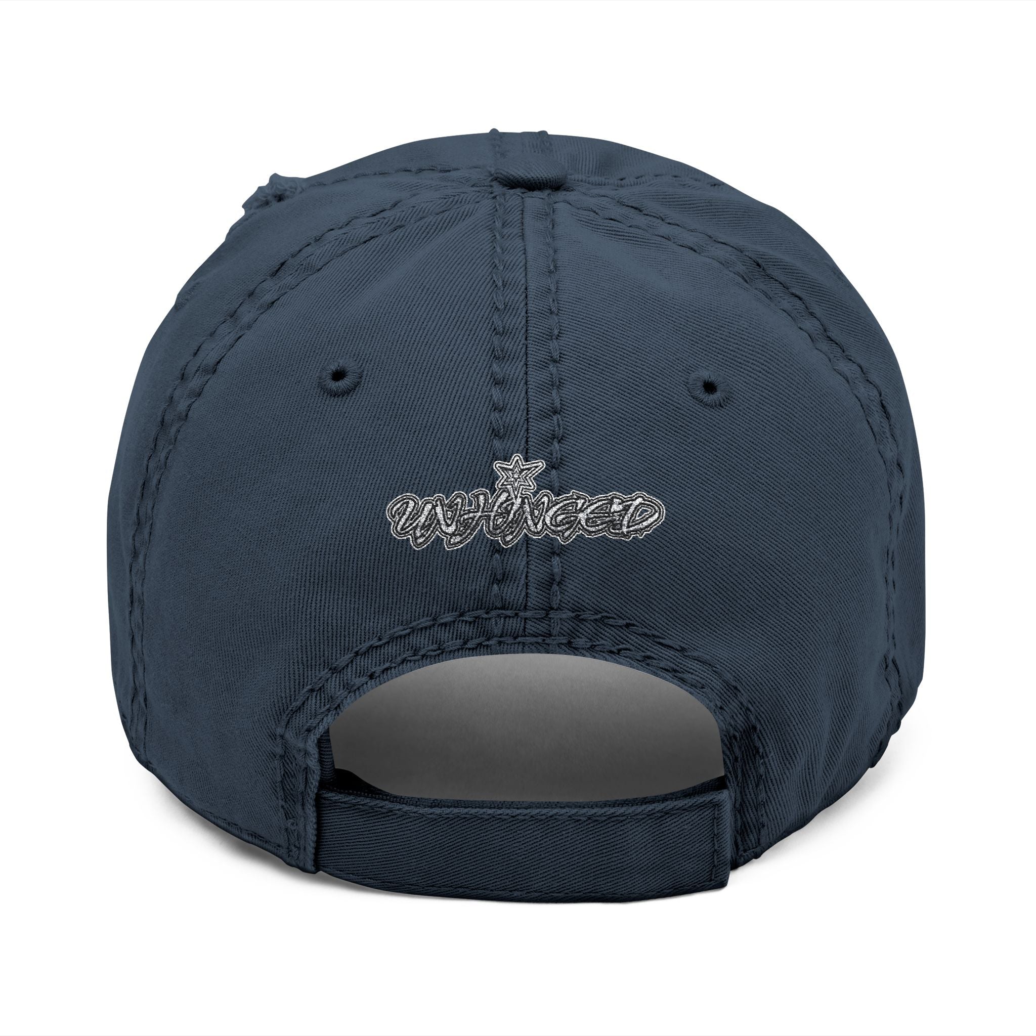Copy of UNHINGEDBrands “anxiety” Distressed Dad Hat